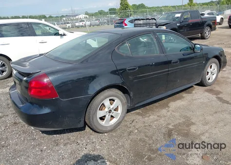 2006 Pontiac Grand Prix из США, поврежденный, VIN 2G2WP552761277453